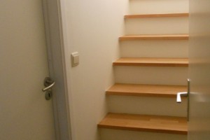 escalier tiroirs et mezzanine